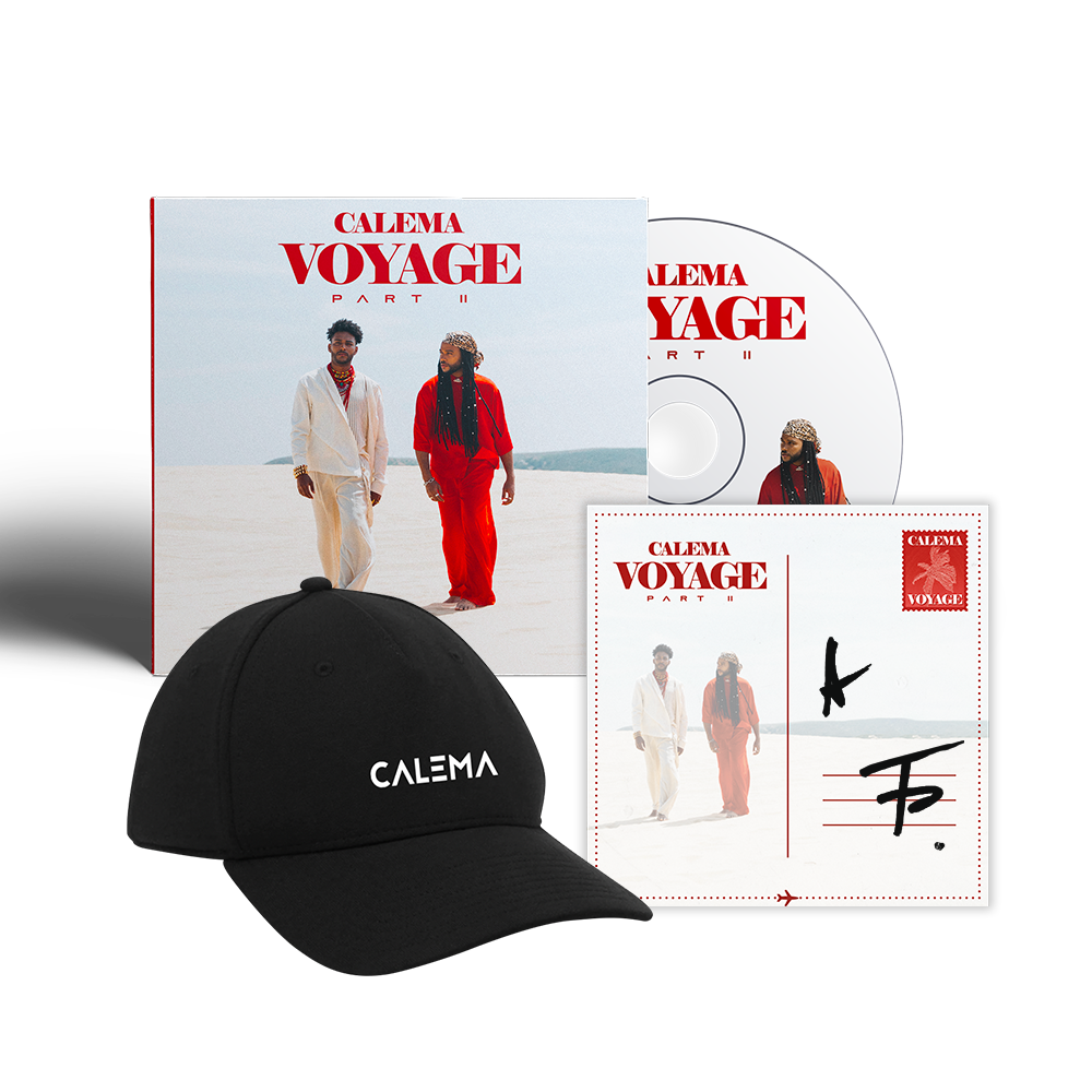 "Voyage (Part II)" CD + Carte dédicacée + Casquette Calema