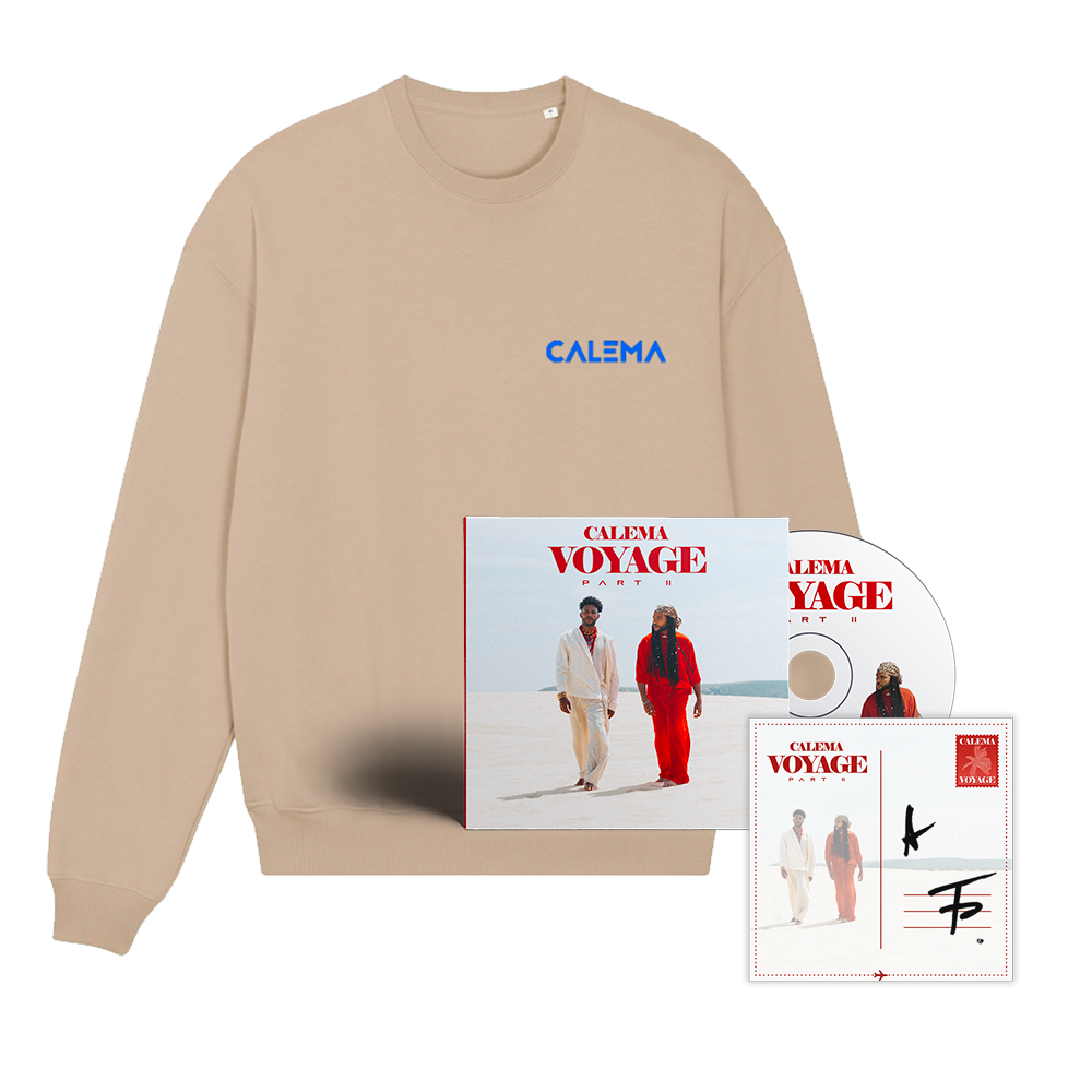 "Voyage (Part II)" CD + Carte dédicacée + Crewneck