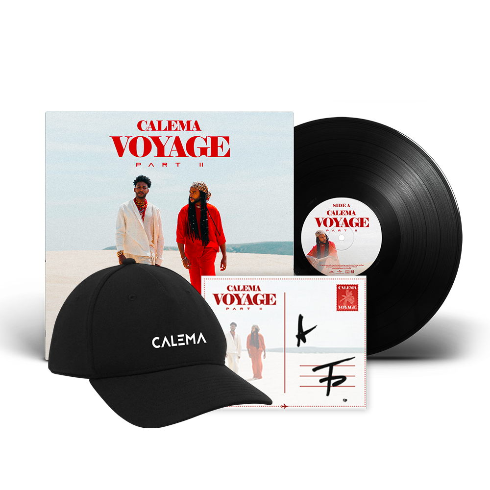 "Voyage (Part II)" Vinyle + Carte dédicacée + Casquette Calema