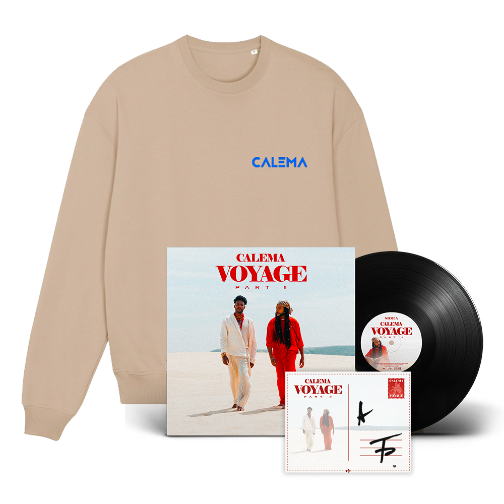 "Voyage (Part II)" Vinyle + Carte dédicacée + Crewneck